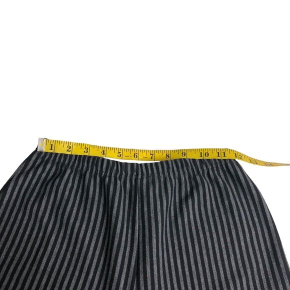Vintage Carolina Colours Pants Womens M Striped Crop Pull On Elastic Waist Knit - Picture 10 of 10